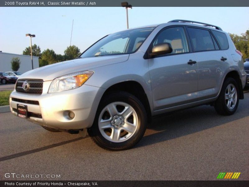 Classic Silver Metallic / Ash 2008 Toyota RAV4 I4