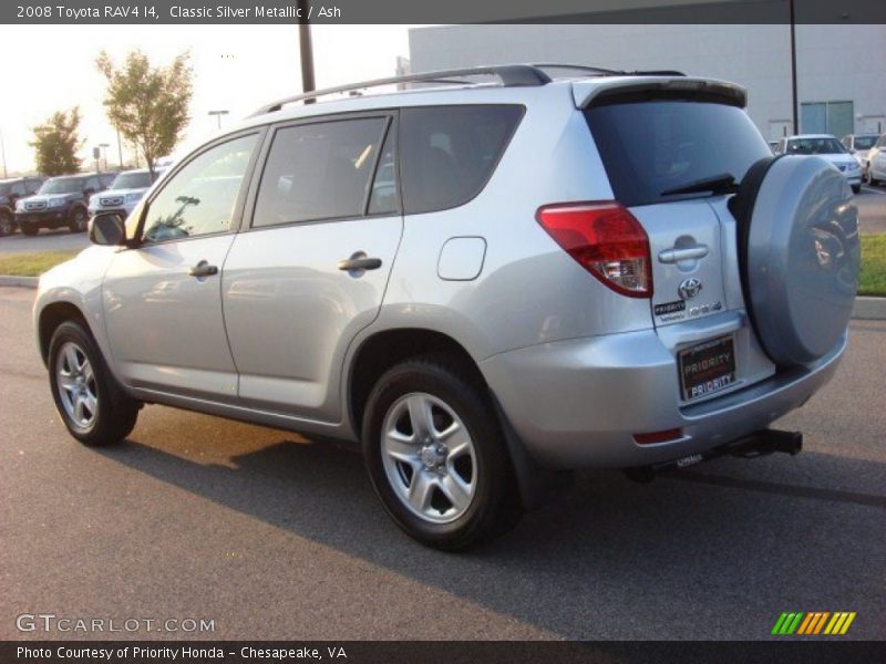 Classic Silver Metallic / Ash 2008 Toyota RAV4 I4