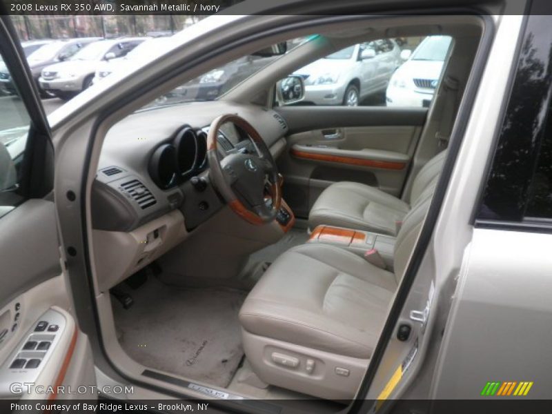 Savannah Metallic / Ivory 2008 Lexus RX 350 AWD