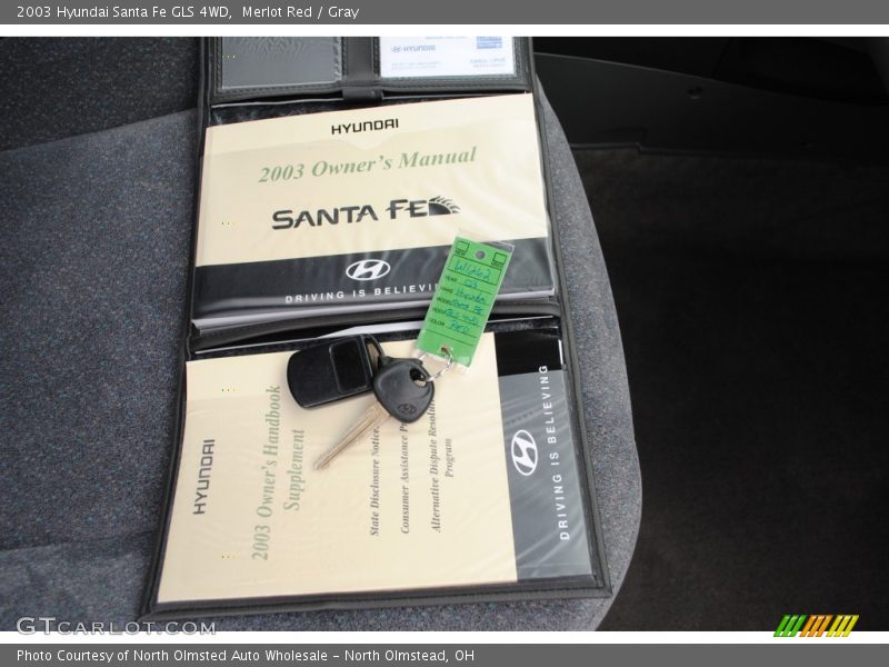 Books/Manuals of 2003 Santa Fe GLS 4WD