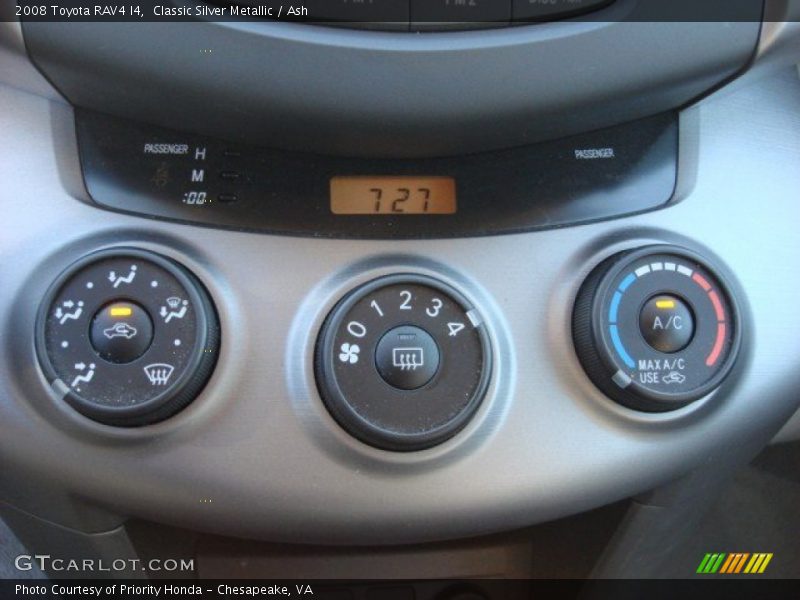 Classic Silver Metallic / Ash 2008 Toyota RAV4 I4
