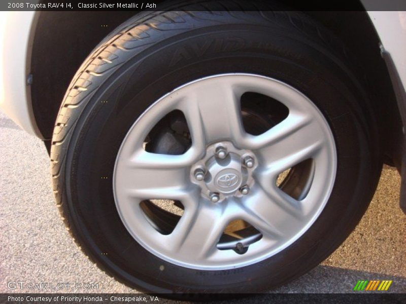 Classic Silver Metallic / Ash 2008 Toyota RAV4 I4