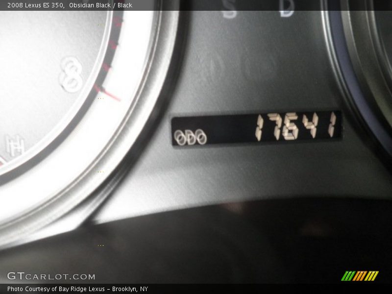 Obsidian Black / Black 2008 Lexus ES 350