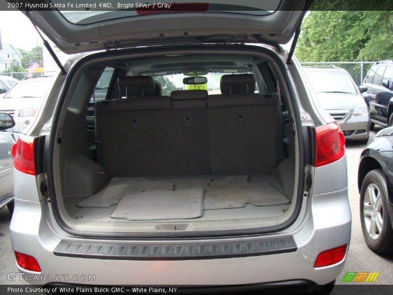 Bright Silver / Gray 2007 Hyundai Santa Fe Limited 4WD