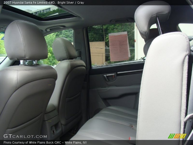 Bright Silver / Gray 2007 Hyundai Santa Fe Limited 4WD