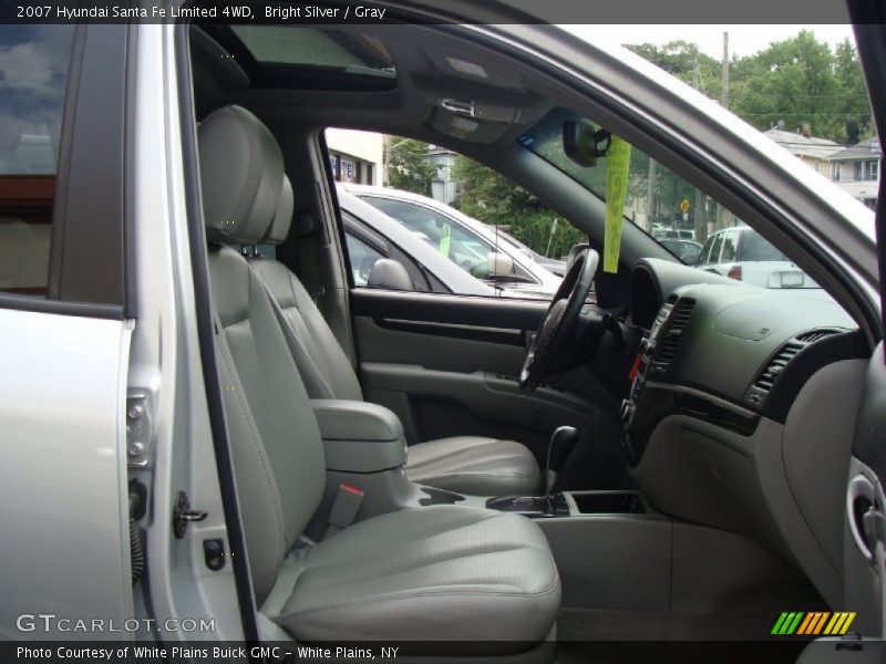 Bright Silver / Gray 2007 Hyundai Santa Fe Limited 4WD
