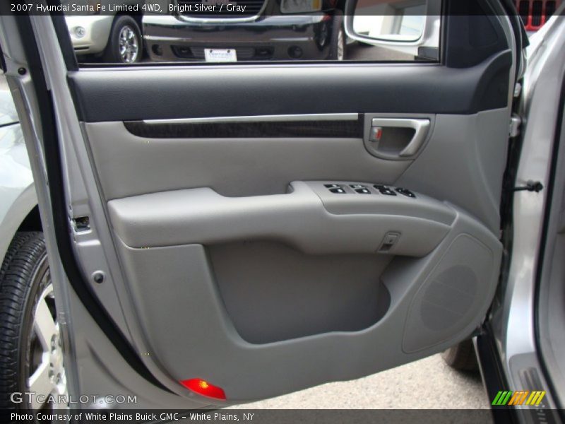 Bright Silver / Gray 2007 Hyundai Santa Fe Limited 4WD