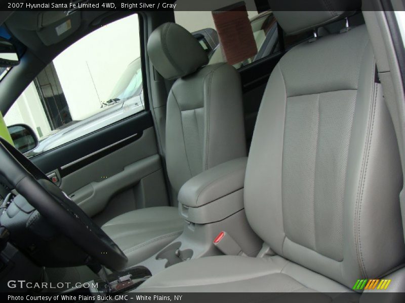 Bright Silver / Gray 2007 Hyundai Santa Fe Limited 4WD