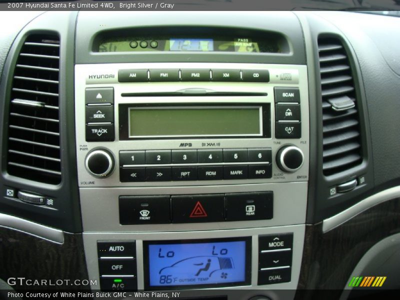 Bright Silver / Gray 2007 Hyundai Santa Fe Limited 4WD