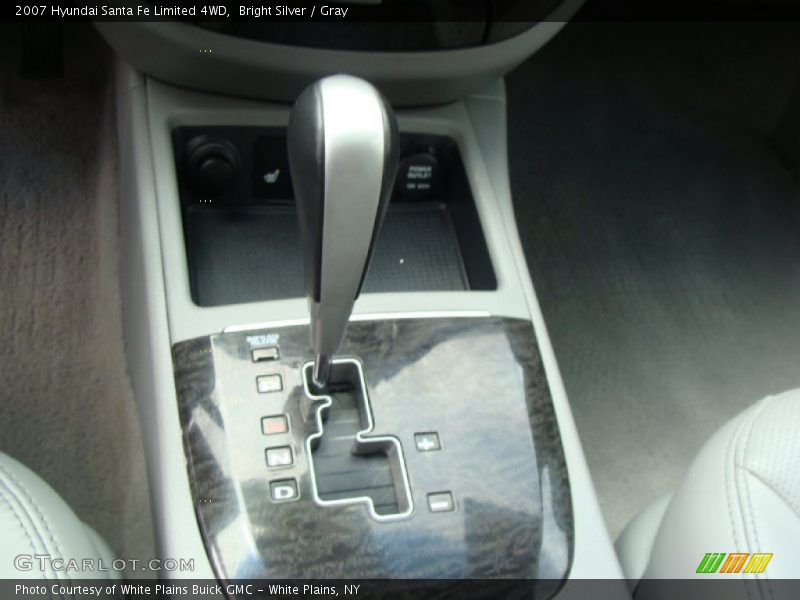 Bright Silver / Gray 2007 Hyundai Santa Fe Limited 4WD