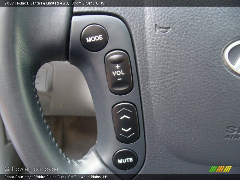 Bright Silver / Gray 2007 Hyundai Santa Fe Limited 4WD