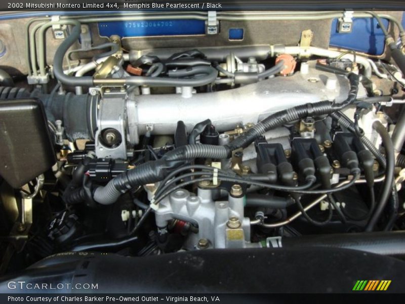  2002 Montero Limited 4x4 Engine - 3.5 Liter SOHC 24-Valve V6