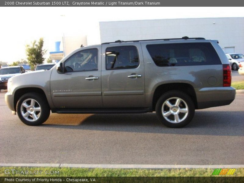 Graystone Metallic / Light Titanium/Dark Titanium 2008 Chevrolet Suburban 1500 LTZ