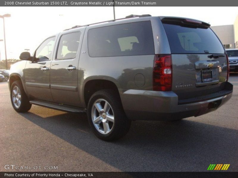 Graystone Metallic / Light Titanium/Dark Titanium 2008 Chevrolet Suburban 1500 LTZ