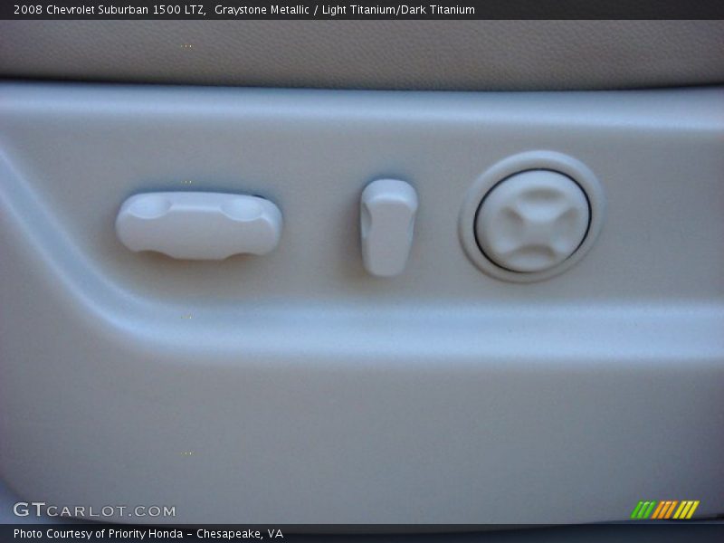 Graystone Metallic / Light Titanium/Dark Titanium 2008 Chevrolet Suburban 1500 LTZ