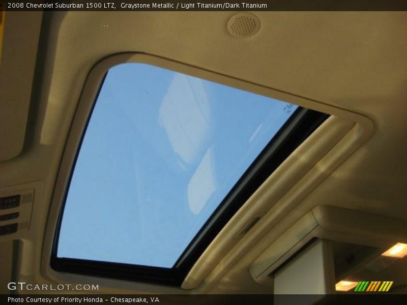Graystone Metallic / Light Titanium/Dark Titanium 2008 Chevrolet Suburban 1500 LTZ
