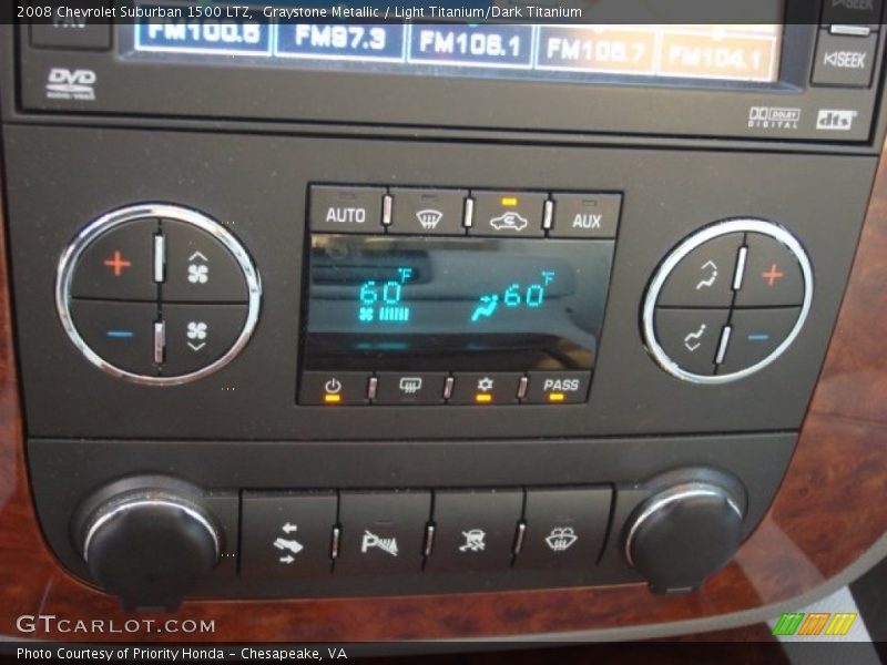 Graystone Metallic / Light Titanium/Dark Titanium 2008 Chevrolet Suburban 1500 LTZ