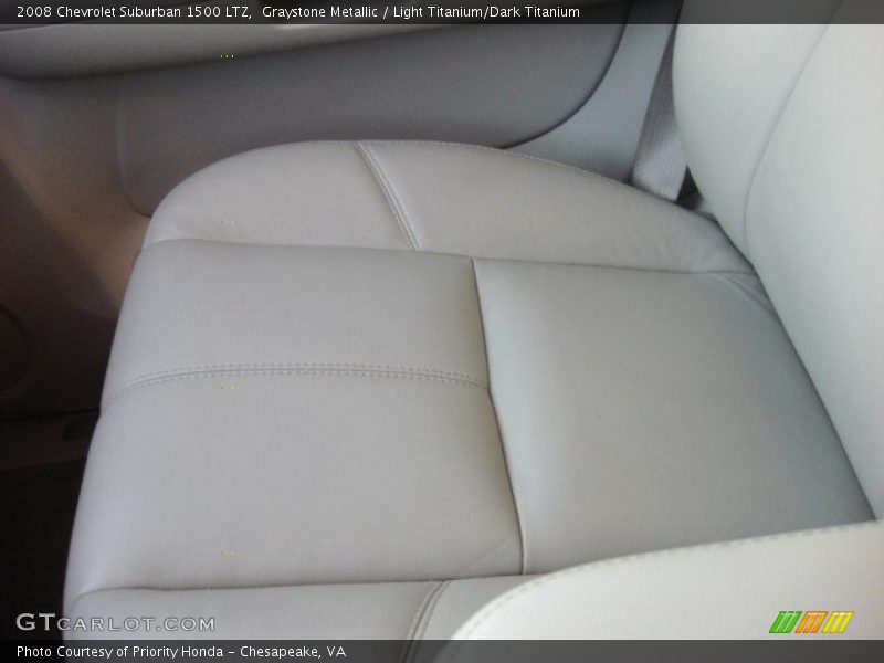 Graystone Metallic / Light Titanium/Dark Titanium 2008 Chevrolet Suburban 1500 LTZ