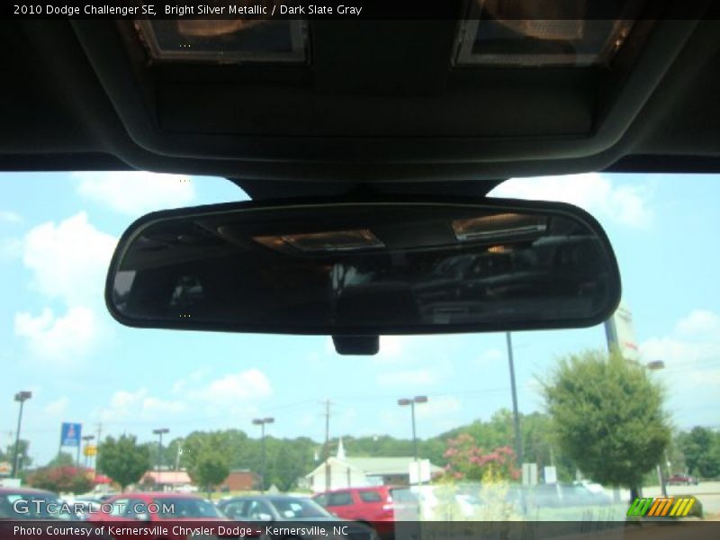 Bright Silver Metallic / Dark Slate Gray 2010 Dodge Challenger SE