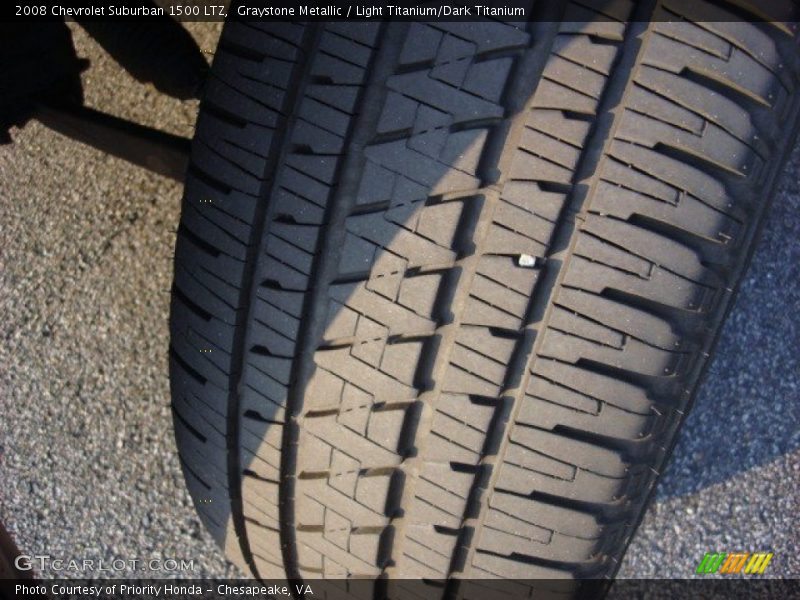 Graystone Metallic / Light Titanium/Dark Titanium 2008 Chevrolet Suburban 1500 LTZ