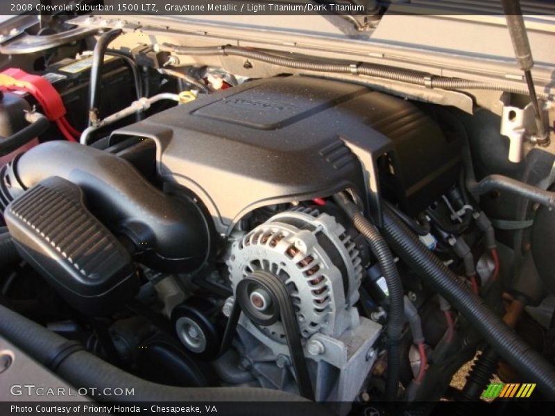 Graystone Metallic / Light Titanium/Dark Titanium 2008 Chevrolet Suburban 1500 LTZ