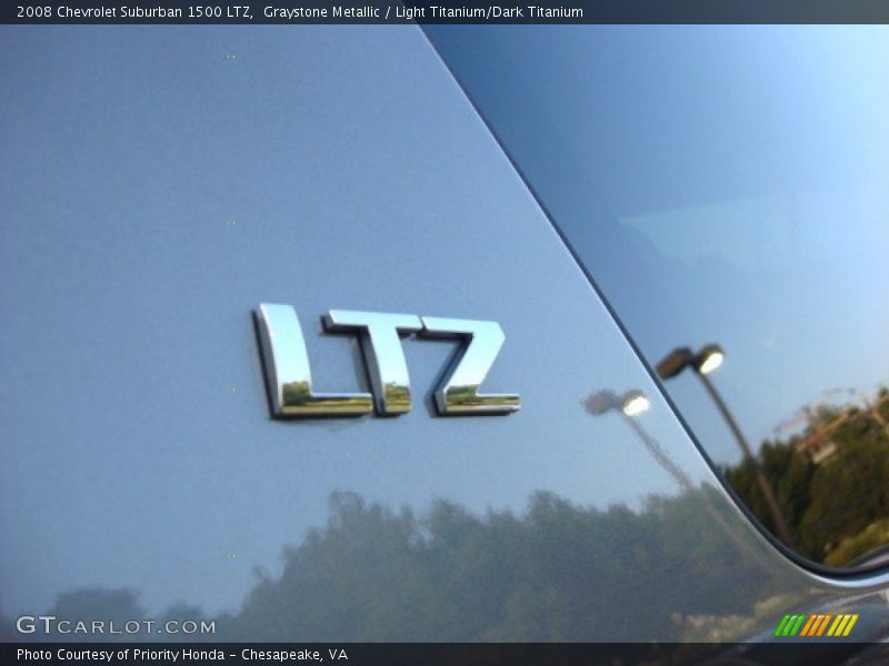Graystone Metallic / Light Titanium/Dark Titanium 2008 Chevrolet Suburban 1500 LTZ