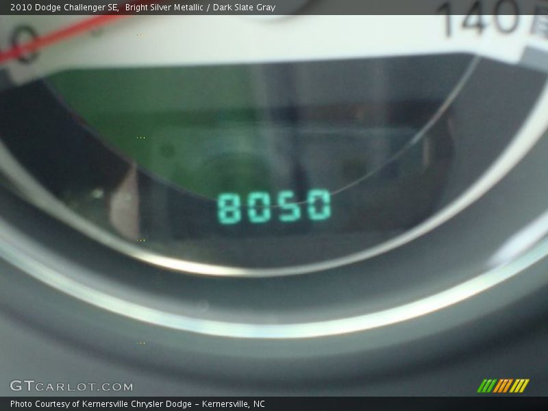 Bright Silver Metallic / Dark Slate Gray 2010 Dodge Challenger SE