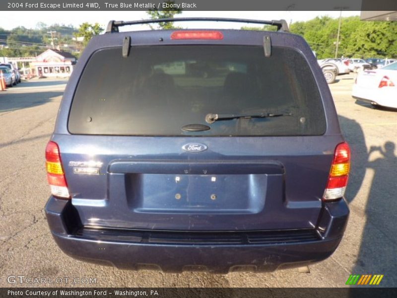 True Blue Metallic / Ebony Black 2004 Ford Escape Limited 4WD