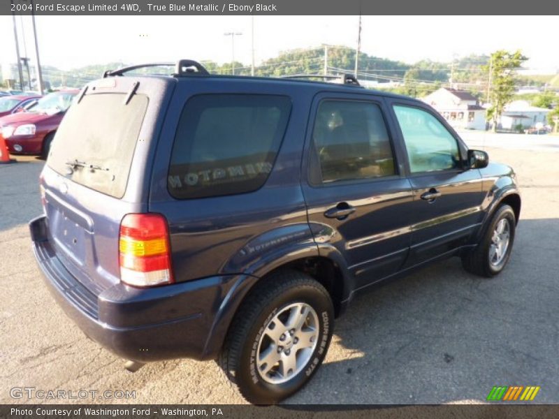 True Blue Metallic / Ebony Black 2004 Ford Escape Limited 4WD