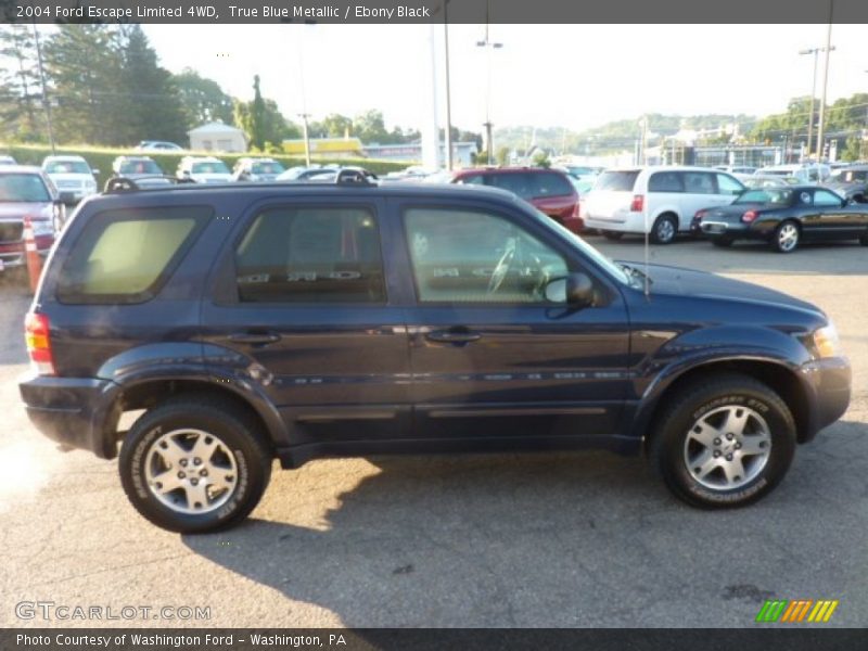 True Blue Metallic / Ebony Black 2004 Ford Escape Limited 4WD