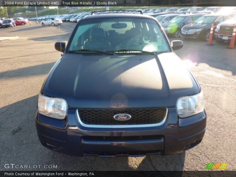 True Blue Metallic / Ebony Black 2004 Ford Escape Limited 4WD
