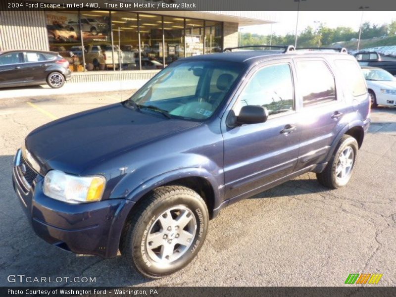 True Blue Metallic / Ebony Black 2004 Ford Escape Limited 4WD
