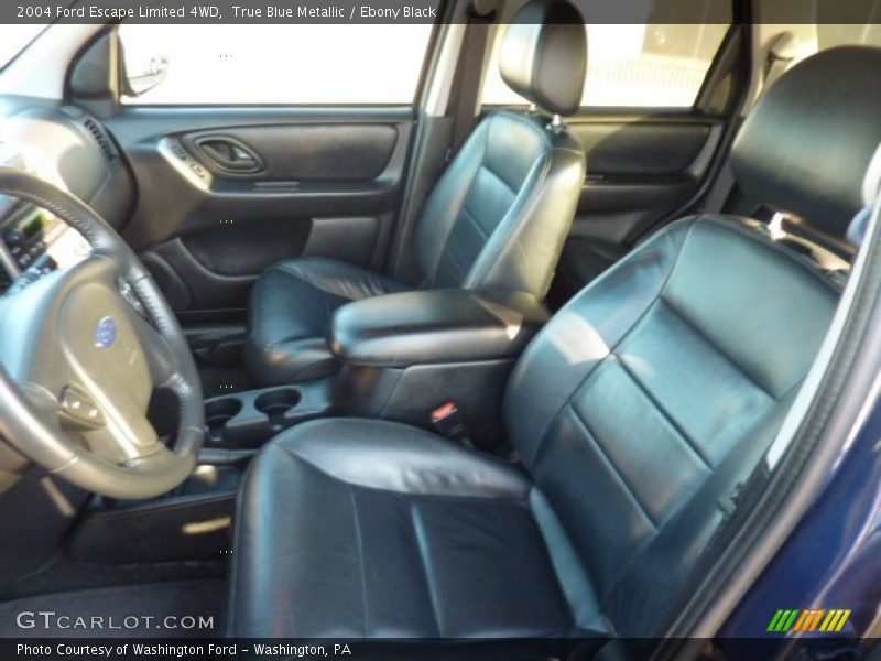 True Blue Metallic / Ebony Black 2004 Ford Escape Limited 4WD