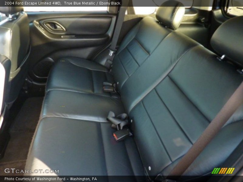 True Blue Metallic / Ebony Black 2004 Ford Escape Limited 4WD