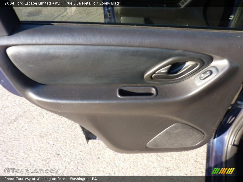 True Blue Metallic / Ebony Black 2004 Ford Escape Limited 4WD