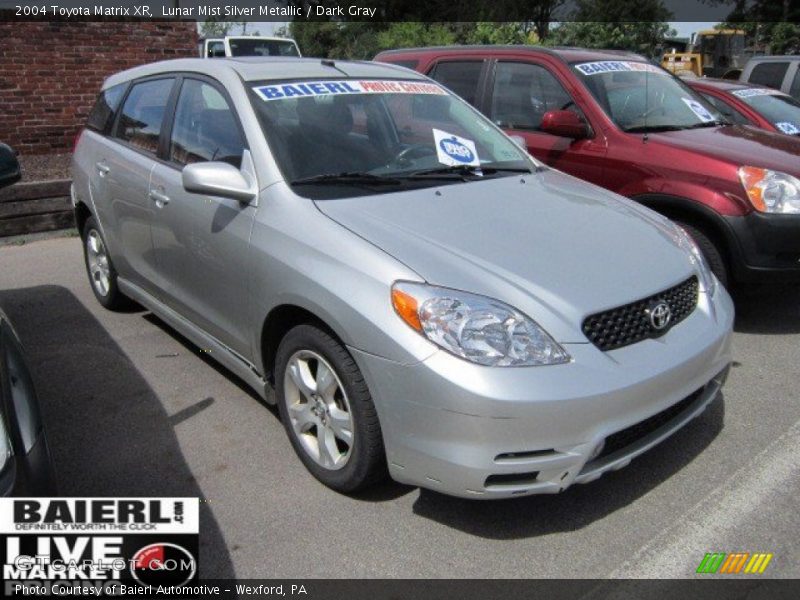 Lunar Mist Silver Metallic / Dark Gray 2004 Toyota Matrix XR