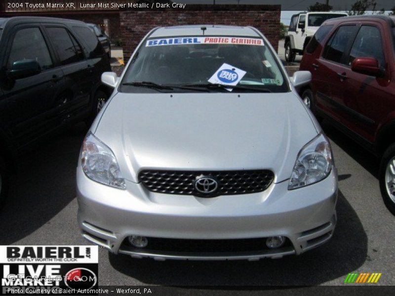Lunar Mist Silver Metallic / Dark Gray 2004 Toyota Matrix XR