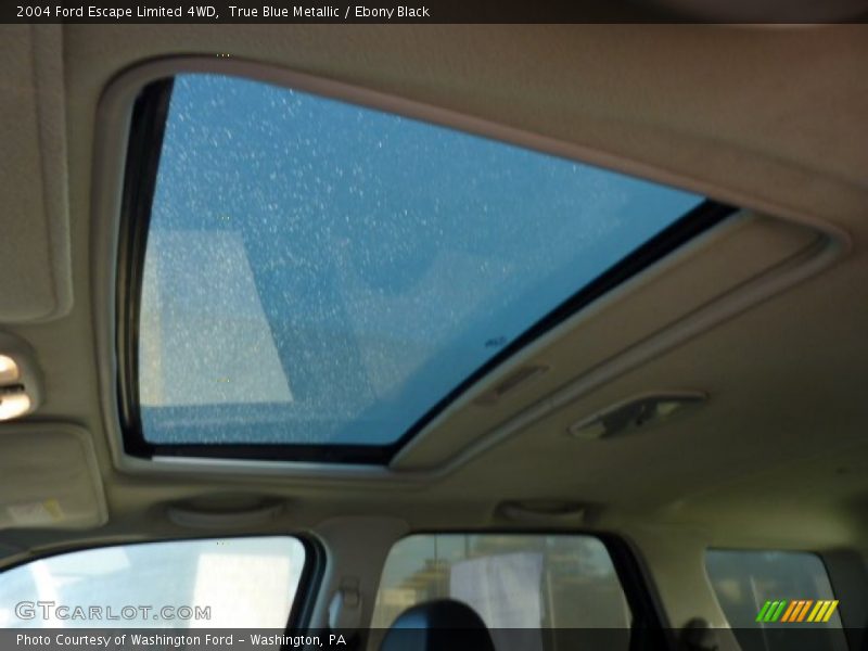True Blue Metallic / Ebony Black 2004 Ford Escape Limited 4WD
