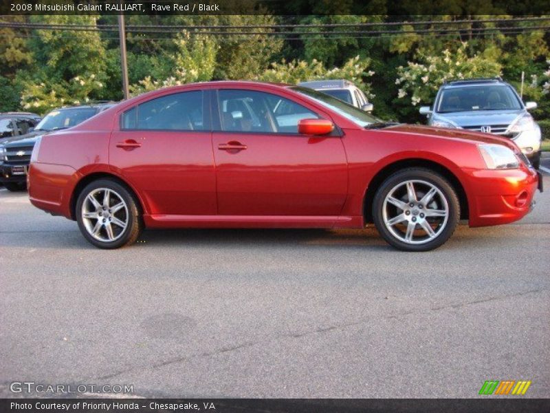  2008 Galant RALLIART Rave Red