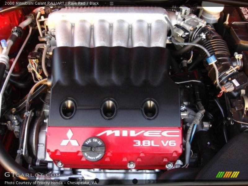  2008 Galant RALLIART Engine - 3.8 Liter SOHC 24-Valve MIVEC V6