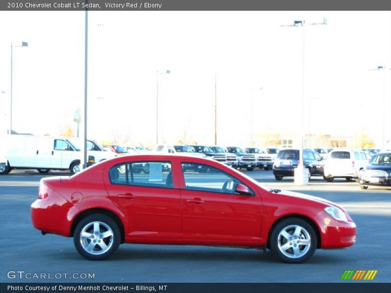 Victory Red / Ebony 2010 Chevrolet Cobalt LT Sedan