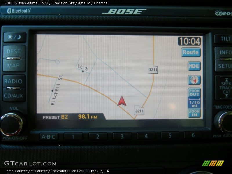 Precision Gray Metallic / Charcoal 2008 Nissan Altima 3.5 SL