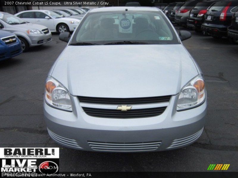 Ultra Silver Metallic / Gray 2007 Chevrolet Cobalt LS Coupe