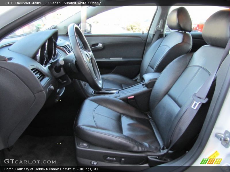 Summit White / Ebony 2010 Chevrolet Malibu LTZ Sedan