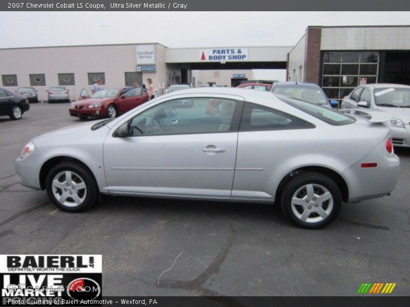 Ultra Silver Metallic / Gray 2007 Chevrolet Cobalt LS Coupe