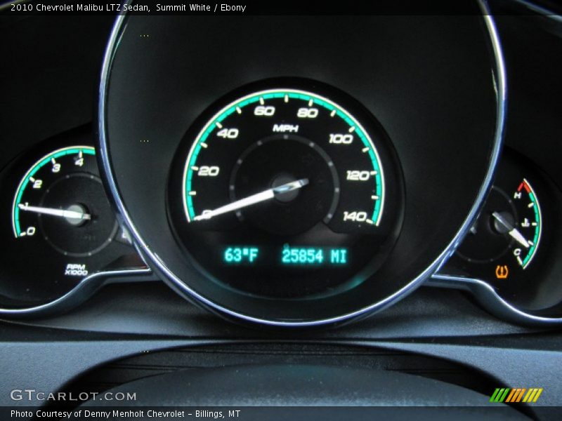 Summit White / Ebony 2010 Chevrolet Malibu LTZ Sedan