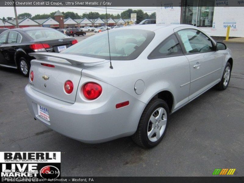Ultra Silver Metallic / Gray 2007 Chevrolet Cobalt LS Coupe