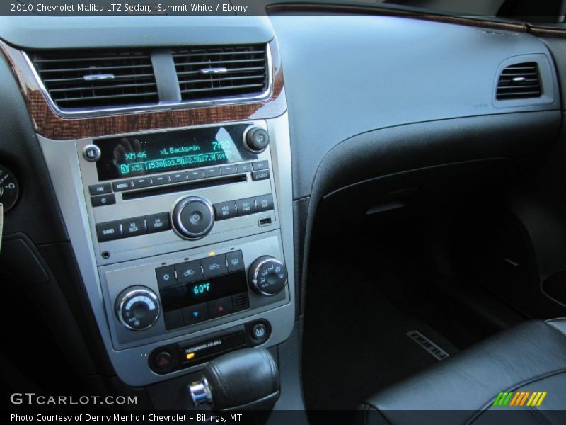 Summit White / Ebony 2010 Chevrolet Malibu LTZ Sedan