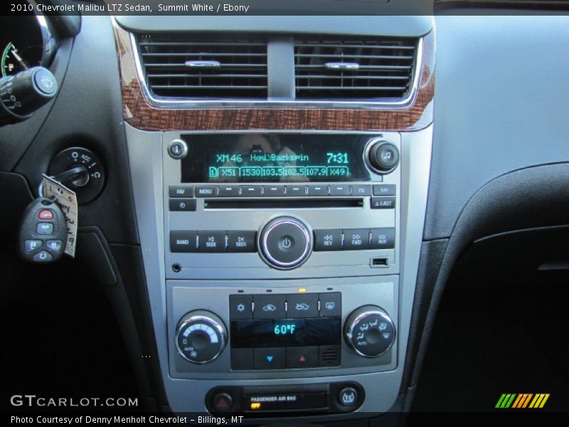Summit White / Ebony 2010 Chevrolet Malibu LTZ Sedan
