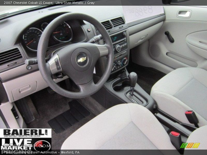 Ultra Silver Metallic / Gray 2007 Chevrolet Cobalt LS Coupe